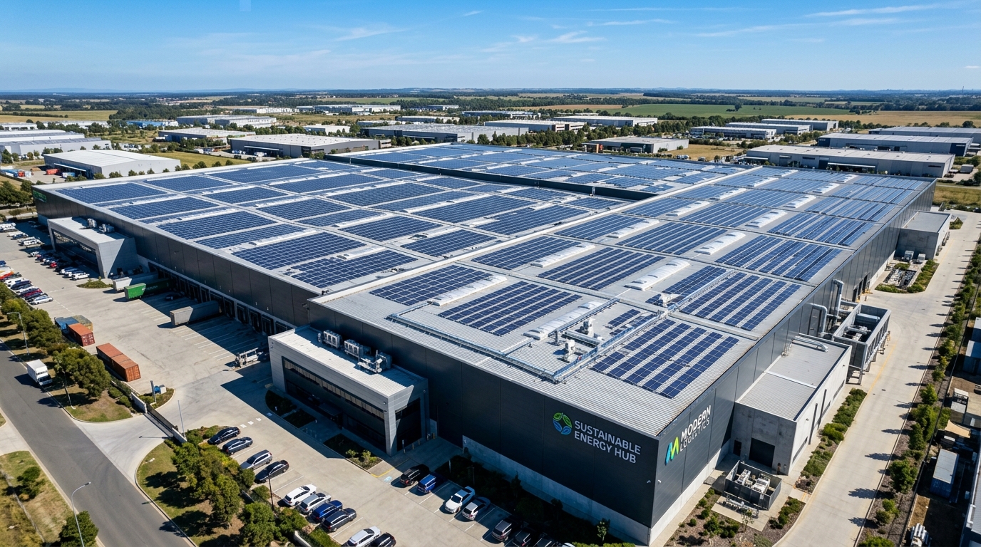 Commercial solar for manufacturing